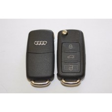 Корпус выкидного ключа Audi A8 3 кнопки